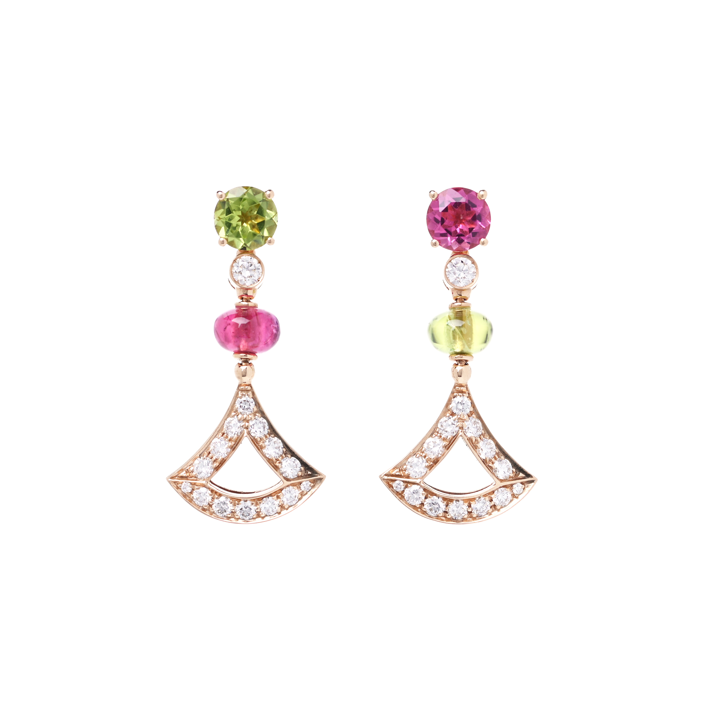 BVLGARI DIVAS' DREAM DROP EARRINGS 853263